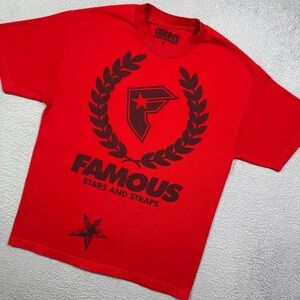 Vintage y2k Famous Stars and Straps T-shirt